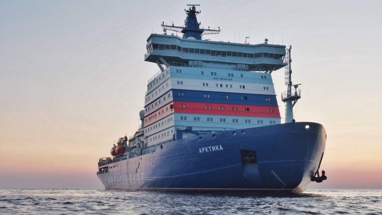 Ice thin – Putin’s – Super ice-breaker can not be tested