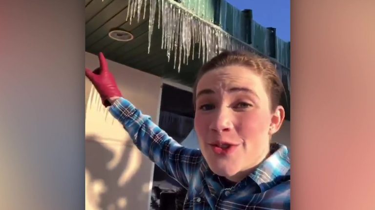 Dangerous Trend: meteorologist warns: that’s Why you should icicles on the roof to eat