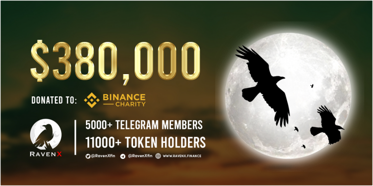 Binance Charity Fund (BCF) Officially Recognizes the Raven X Project