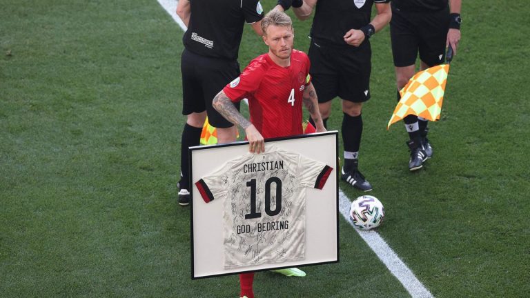Christian Eriksen writes to teammates after Belgium game :” You were amazing”