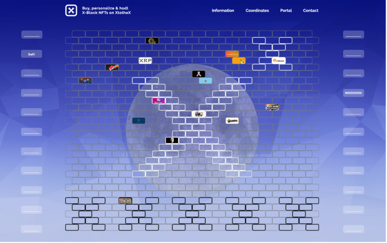 The Million Dollar Homepage of NFTs: XtotheX