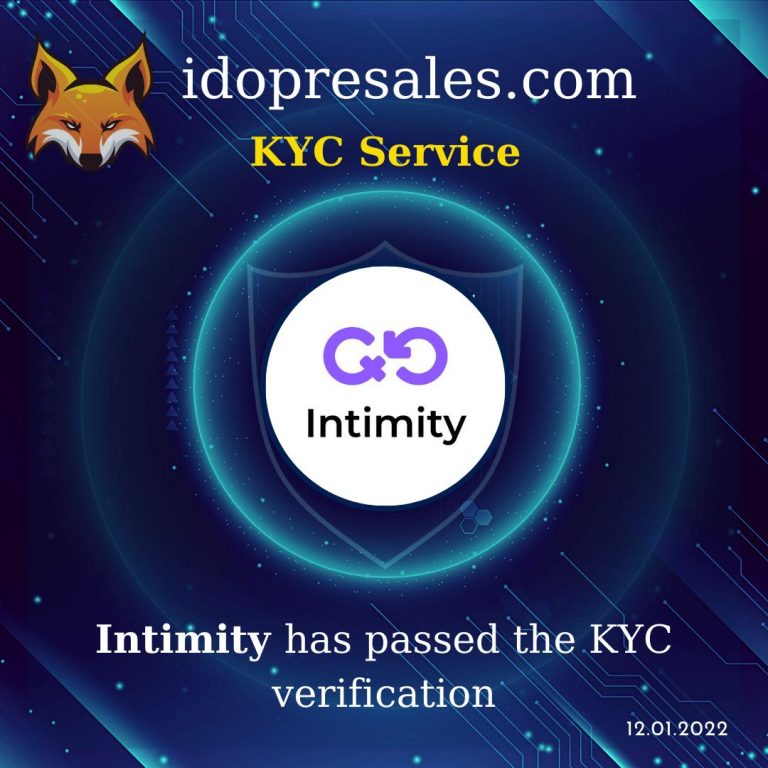 Intimity’s Airdrop to go Live Soon, Opening Doors for Users to Hold the $INT Tokens